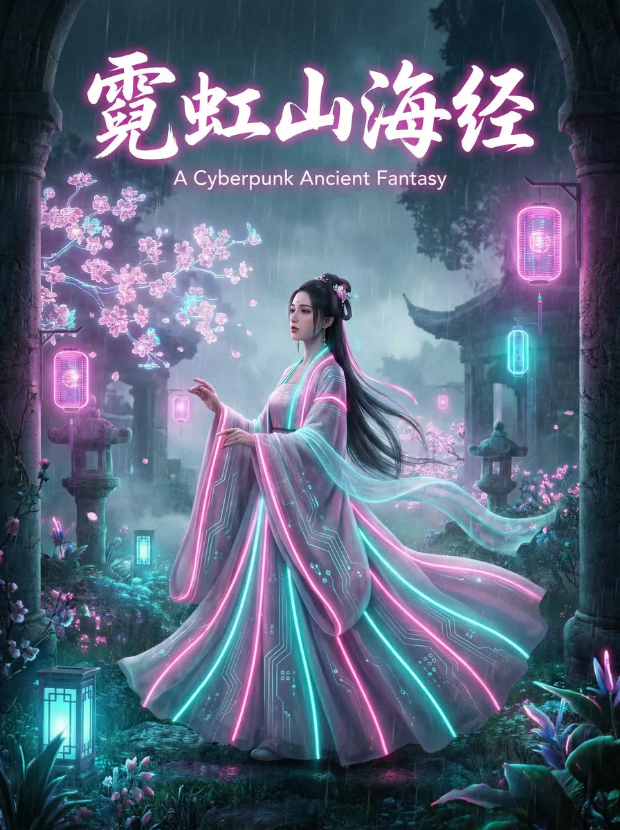 乌龙闯天关 古风奇缘短剧 - 霓虹山海经海报